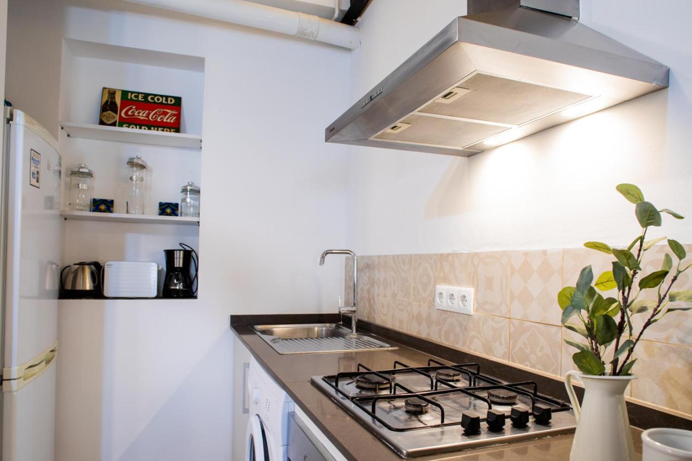 Florit Flats - Cabanyal 3 Bedroom Wifi Ac Terrace Beach Penthouse Valencia Bagian luar foto